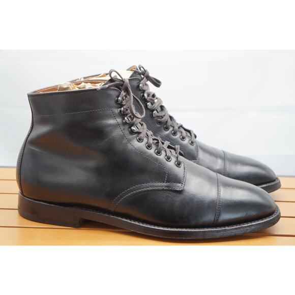 Alden Boots Straight Tip Boot 11 B/D Light Wear - Picture 5 of 16